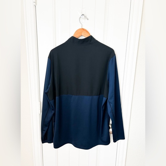 Men’s Nike Golf Pullover Blue Black Size XL - Picture 3 of 3